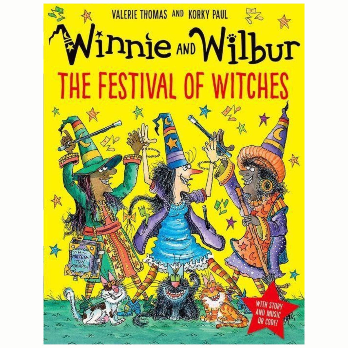Winnie and Wilbur: The Festival of Witches PB & audio - My Little J