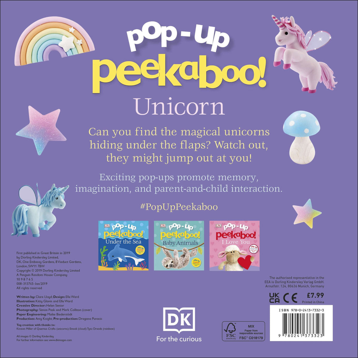 Pop-Up Peekaboo! Unicorn - My Little J