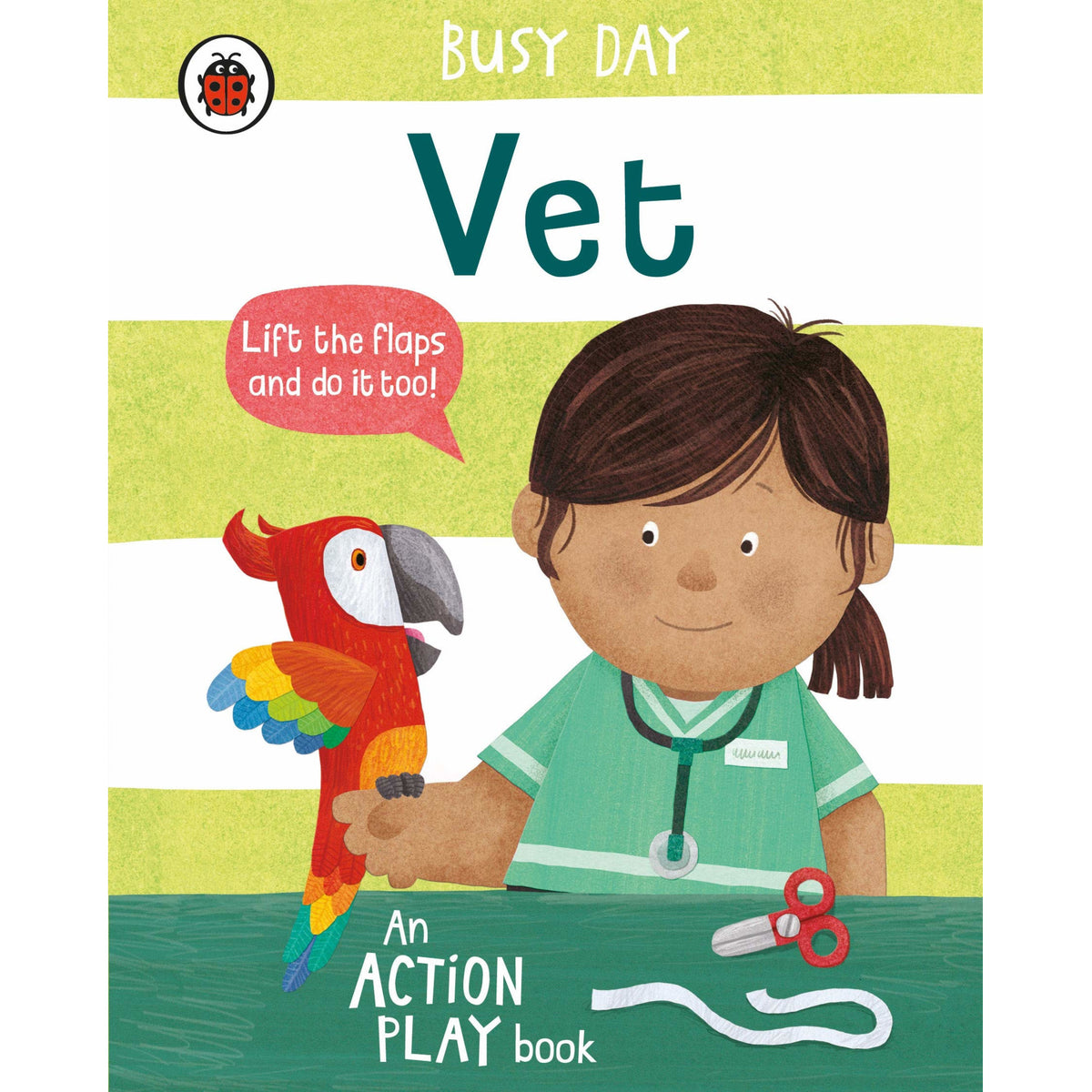 Busy Day: Vet : An action play book - My Little J