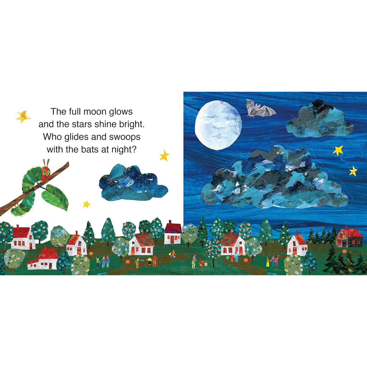 The Very Hungry Caterpillar's Creepy-Crawly Halloween : A Lift-the-flap book – inside pages