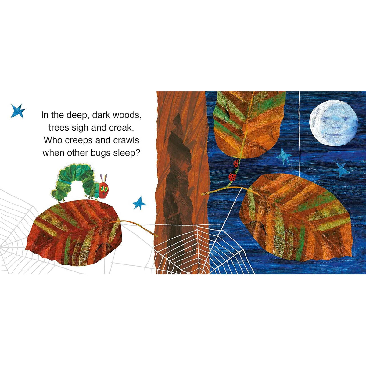 The Very Hungry Caterpillar's Creepy-Crawly Halloween : A Lift-the-flap book – inside pages