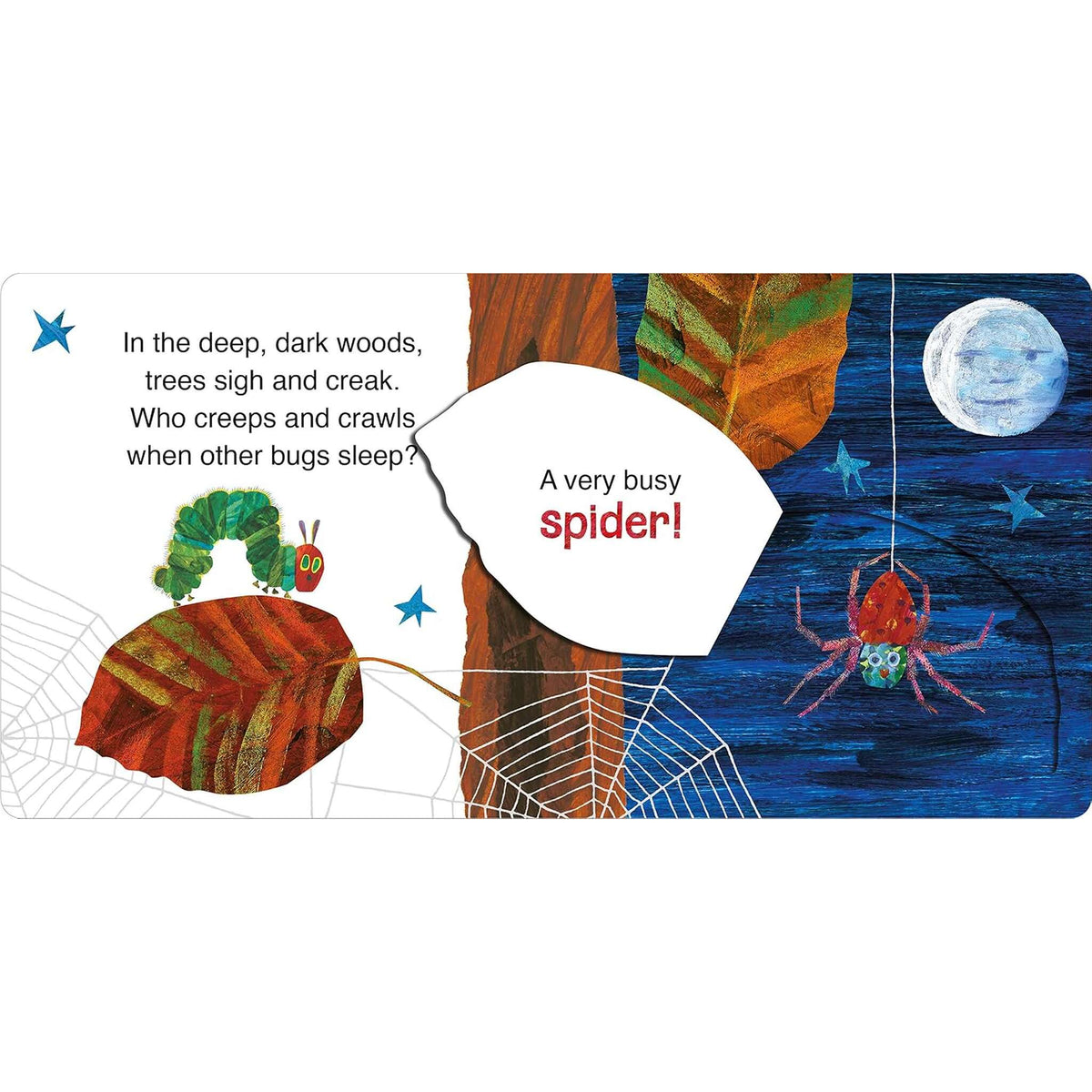 The Very Hungry Caterpillar's Creepy-Crawly Halloween : A Lift-the-flap book – inside pages
