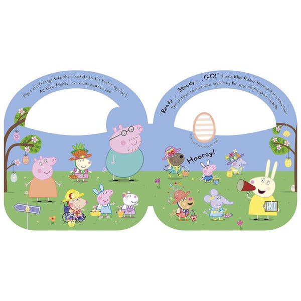 Peppa's Easter Basket Shaped Board Book - My Little J