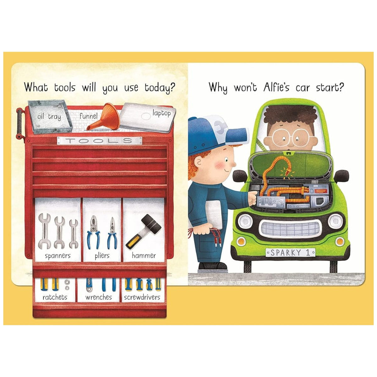 Busy Day: Mechanic: An action play book