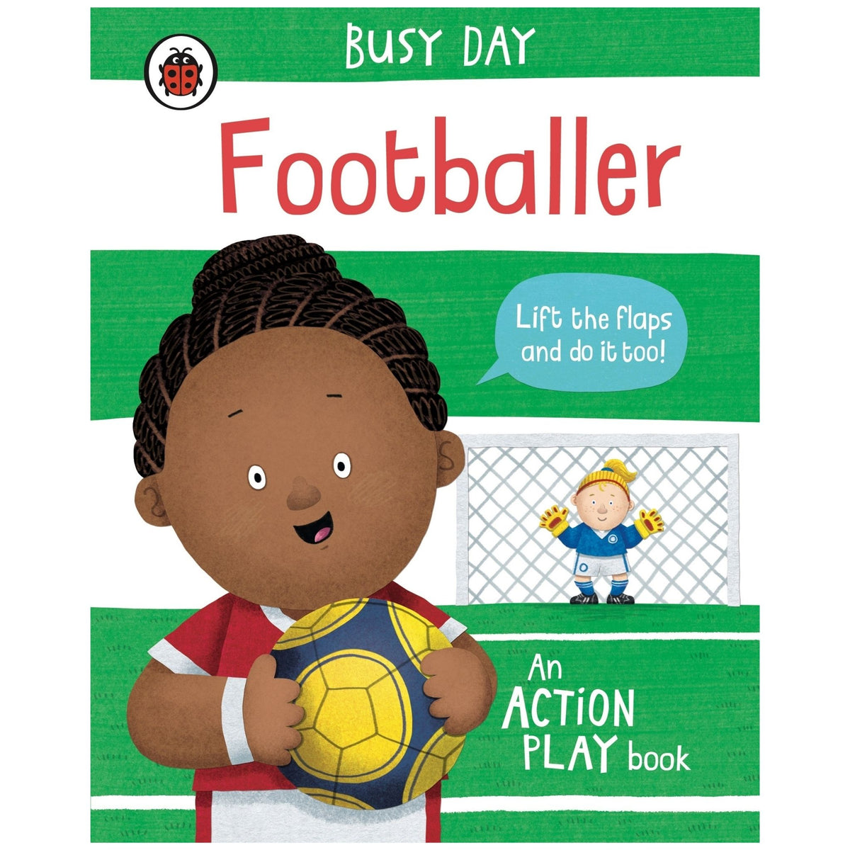 Busy Day: Footballer An Action Play Book (Board book)