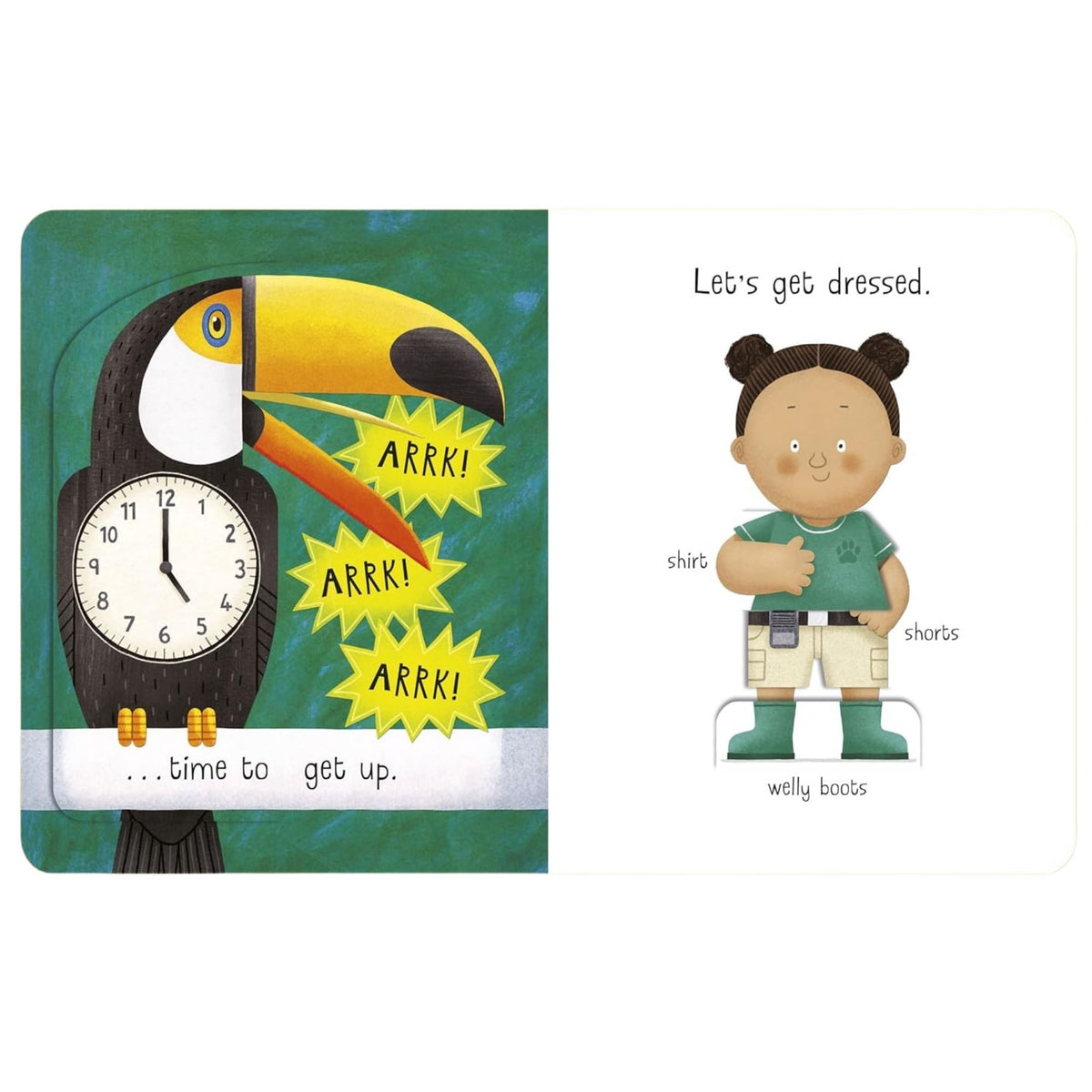 Busy Day: Zookeeper An Action Play Book