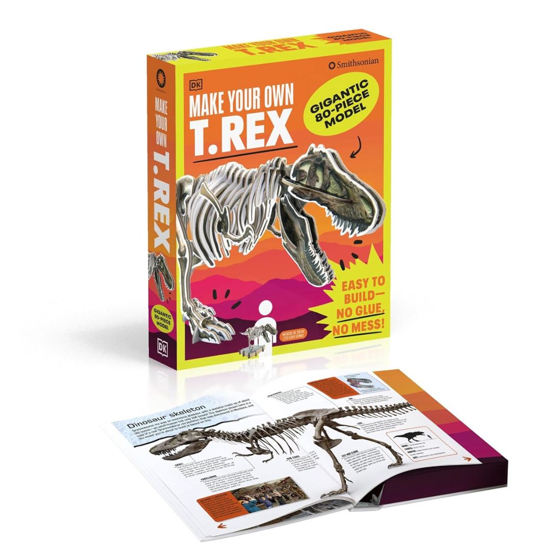 Make Your Own T. Rex : Easy to Build - No Glue, No Mess! - My Little J