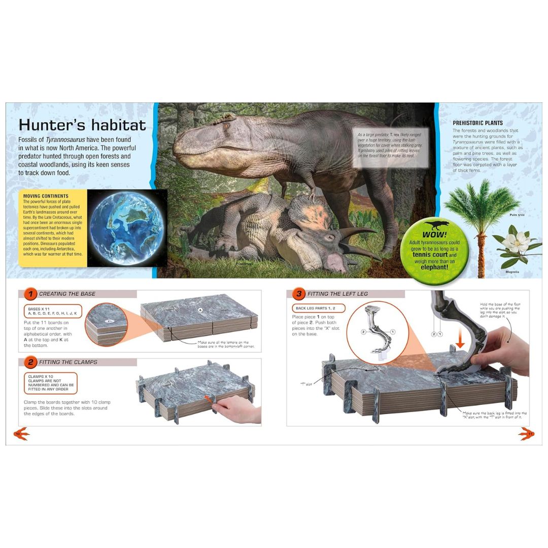 Make Your Own T. Rex : Easy to Build - No Glue, No Mess! - My Little J