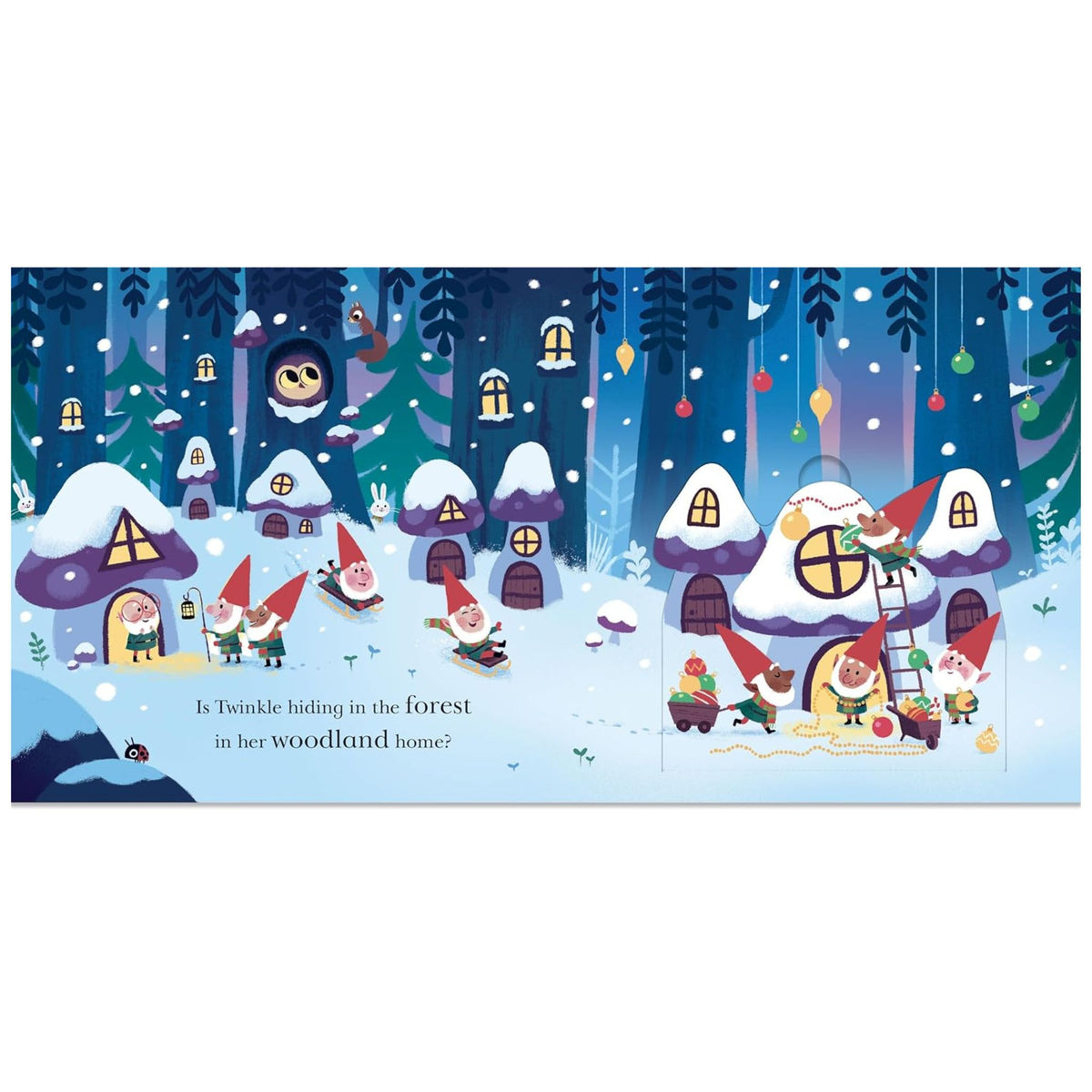 Ten Minutes to Bed: Where's Little Unicorn at Christmas? : A magical lift-the-flap book