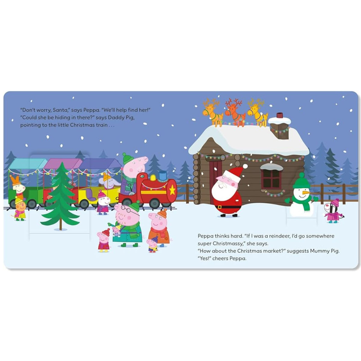 Peppa Pig: Where's Santa's Reindeer? : A Lift-the-Flap Book