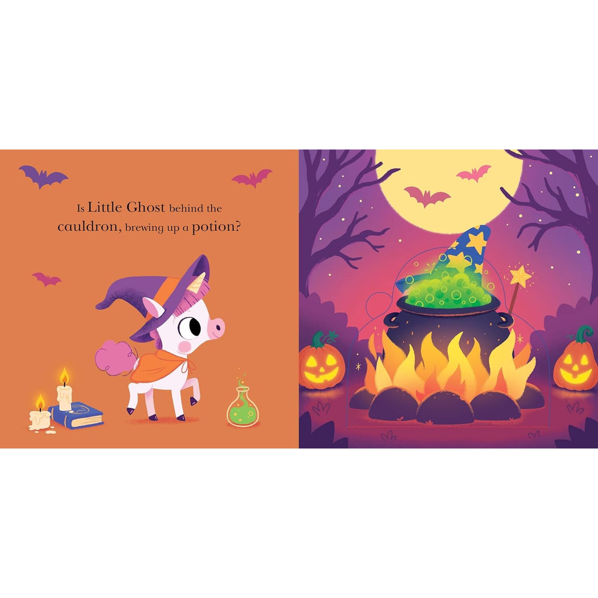 Ten Minutes to Bed: Where's Little Ghost? – inside pages