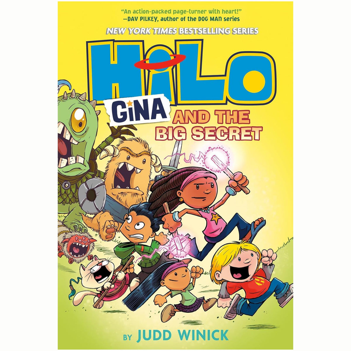 Hilo Book 8: Gina and the Big Secret (Hardcover) - My Little J