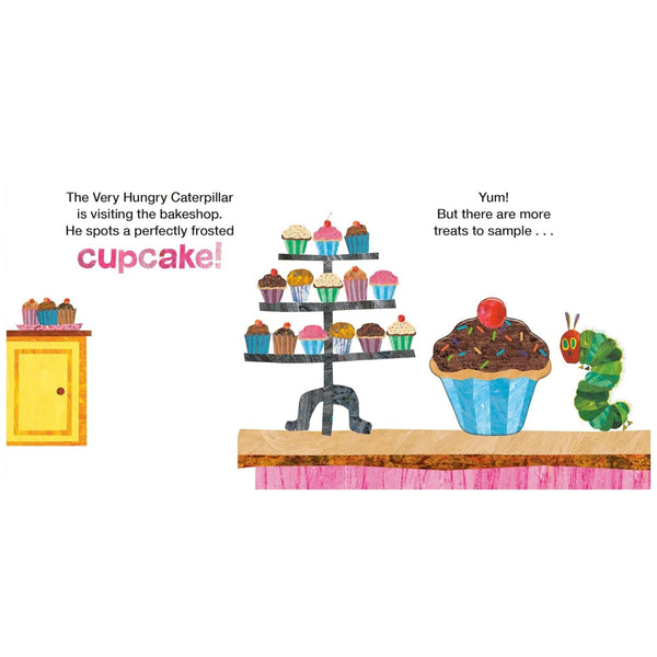 The Very Hungry Caterpillar at the Bakeshop A Peek-Through Book with Raised Pieces (Board book)
