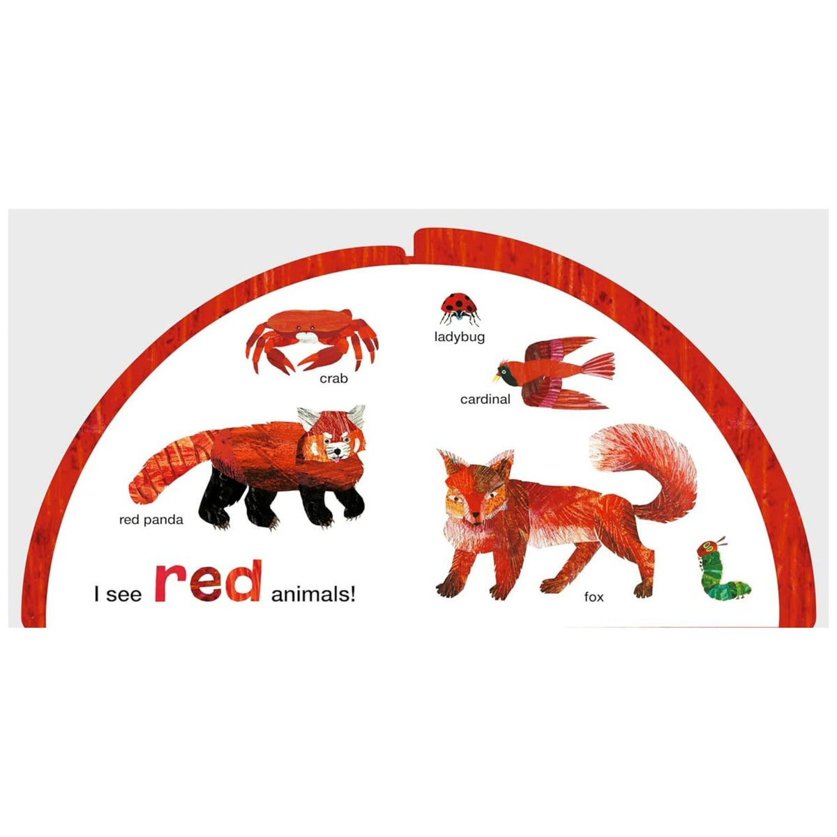 The Very Hungry Caterpillar's Animal Colors (Board book)