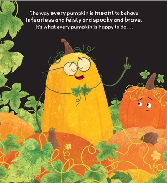 The Pumpkin Who Was Afraid of the Dark