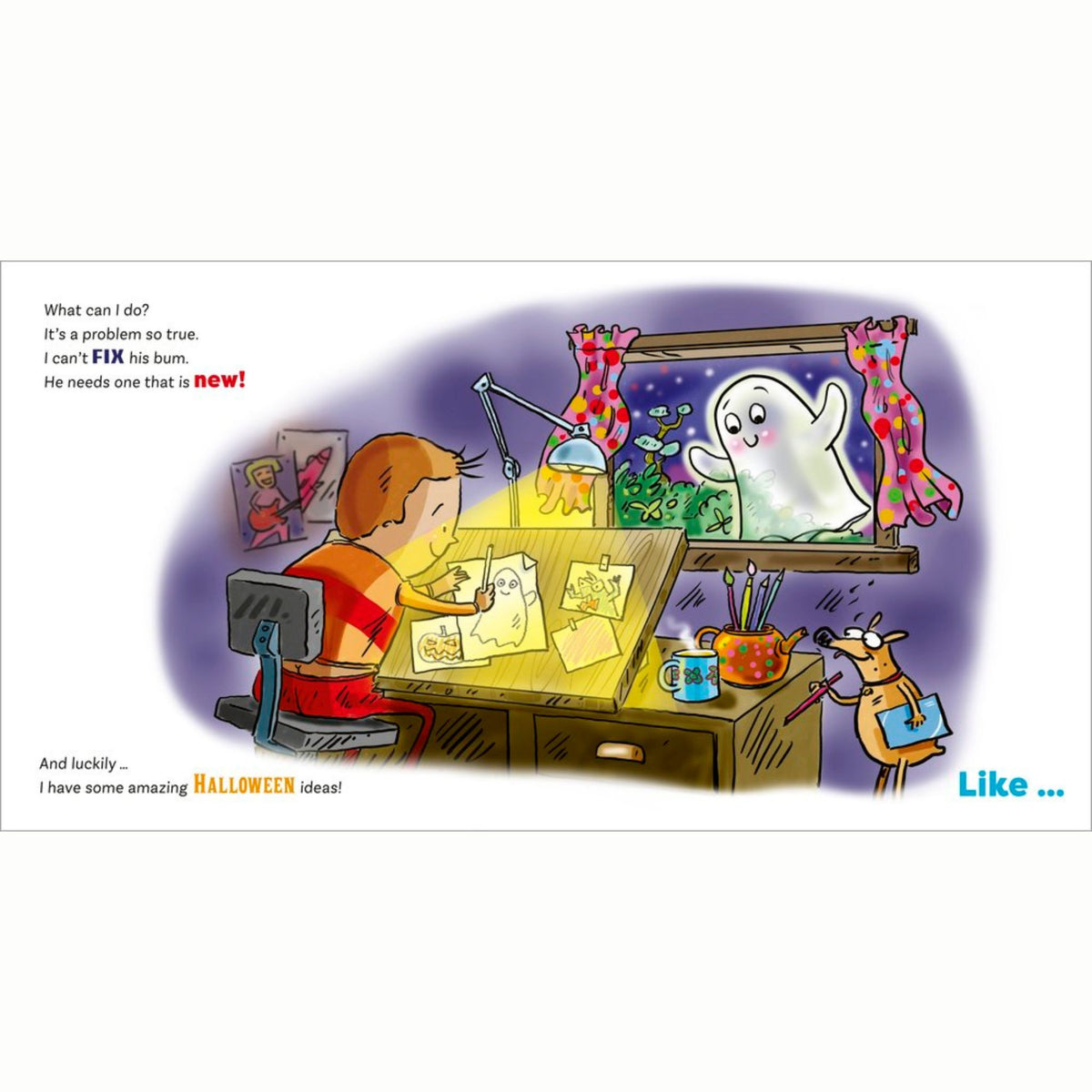 My Ghost Needs a New Bum! (PB) - My Little J