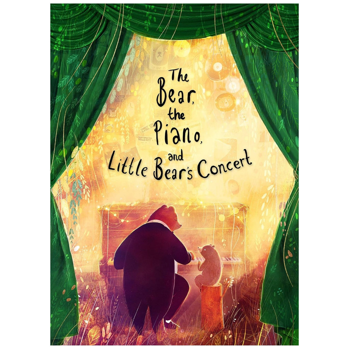 The Bear, the Piano and Little Bear's Concert (Paperback)