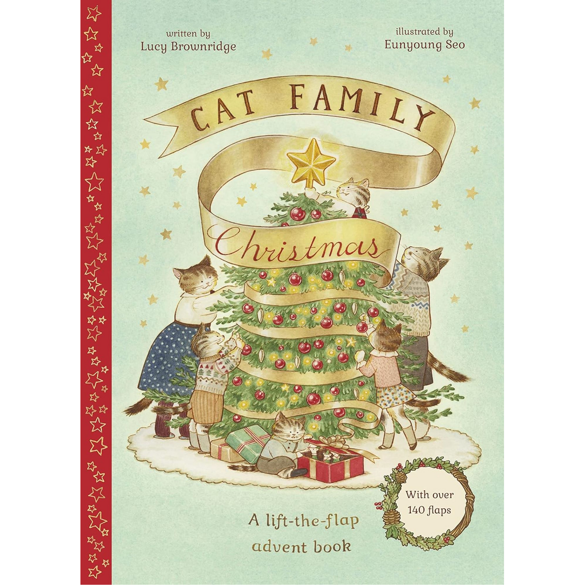 Cat Family Christmas: An Advent Lift-the-Flap Book - My Little J