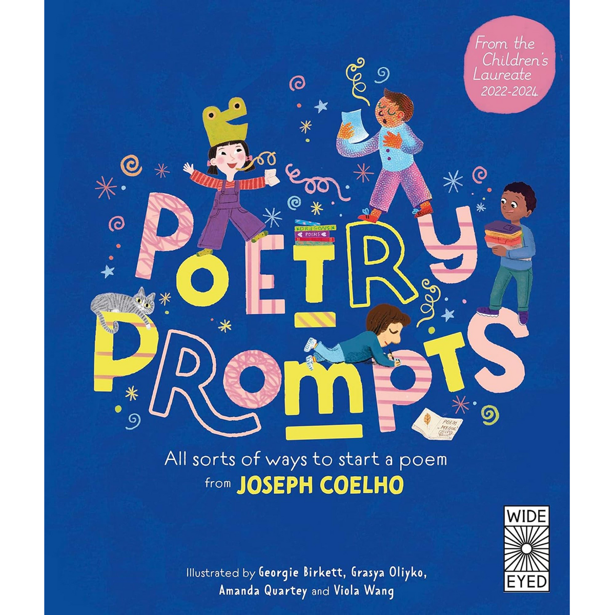 Poetry Prompts : All sorts of ways to start a poem from Joseph Coelho - My Little J