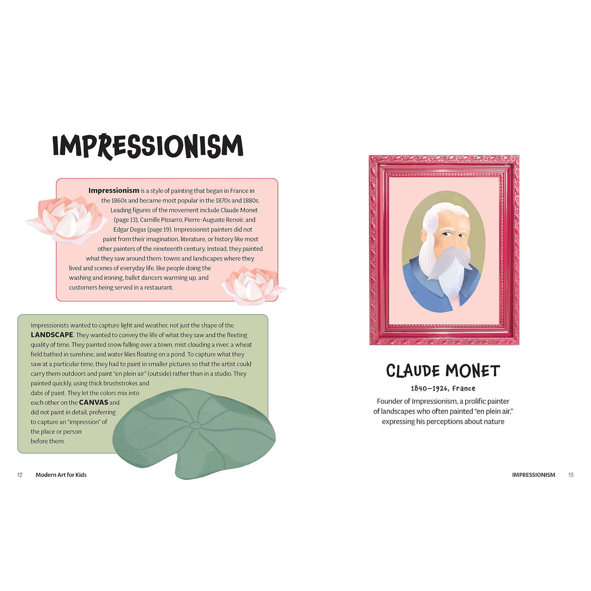 Modern Art for Kids : Hands-On Art and Craft Activities Inspired by the Masters - My Little J