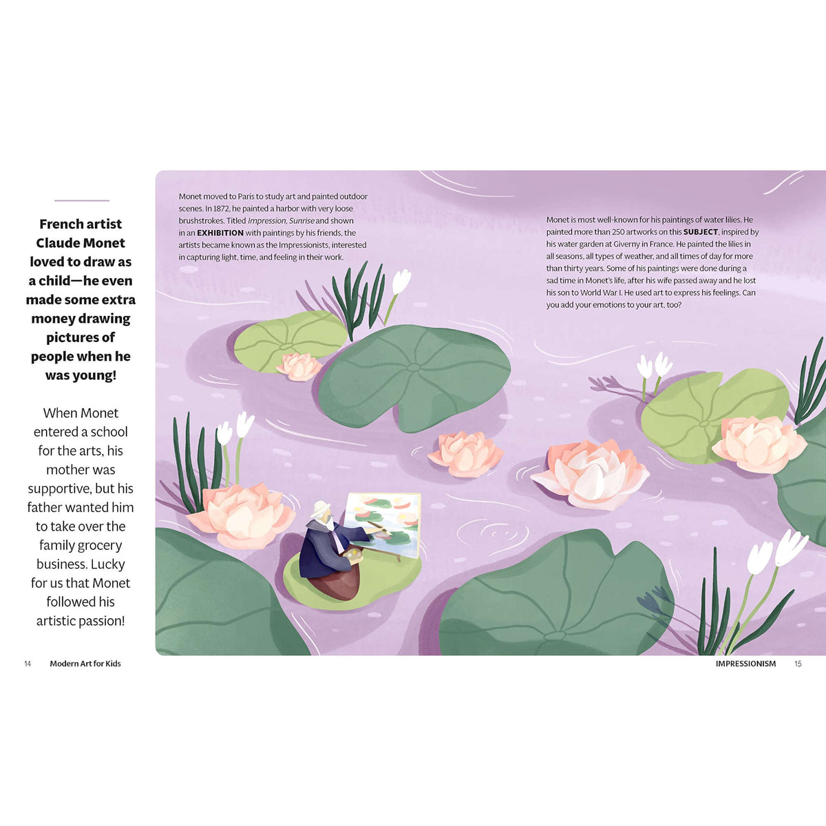 Modern Art for Kids : Hands-On Art and Craft Activities Inspired by the Masters - My Little J