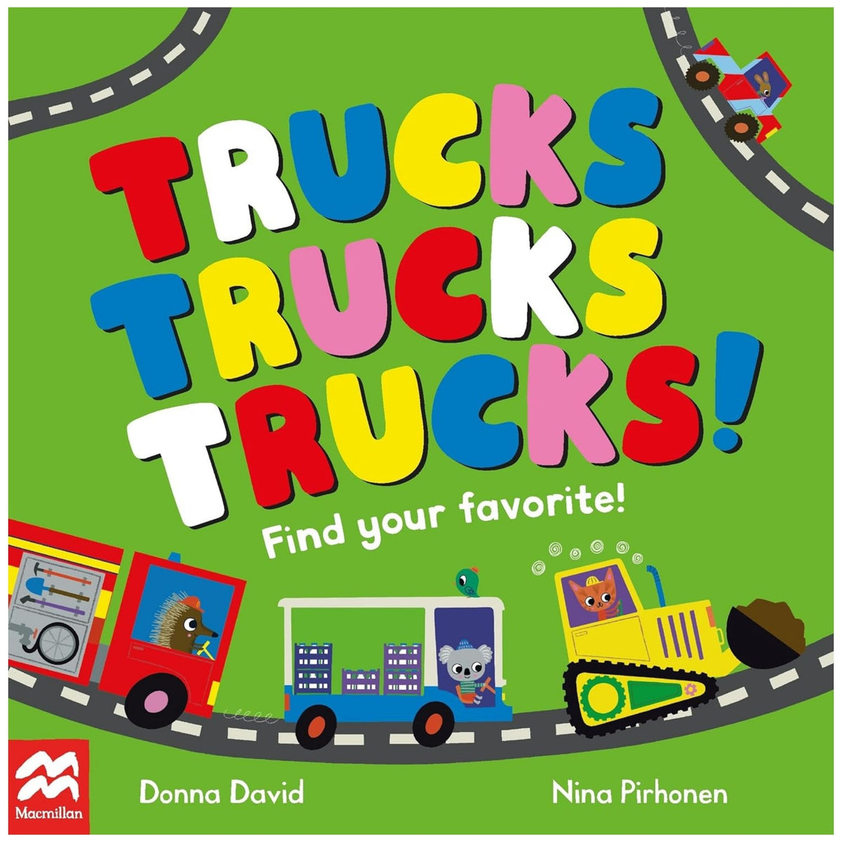 Trucks Trucks Trucks! (Board book)