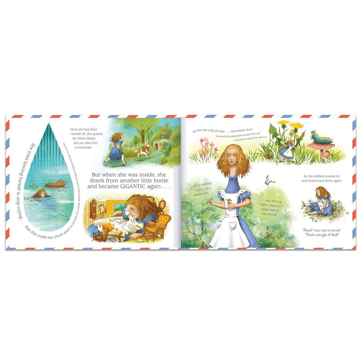 Letters from Wonderland : An interactive Alice adventure with letters to open and a game!