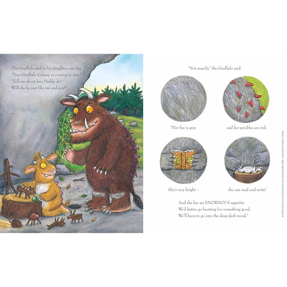 Gruffalo Granny – inside pages