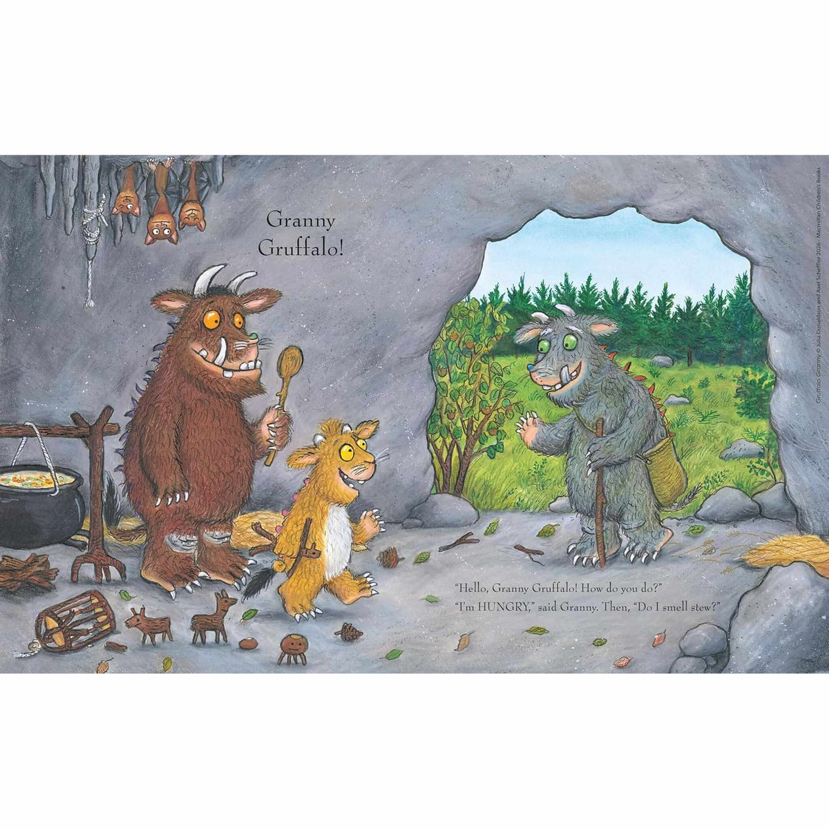 Gruffalo Granny – inside pages