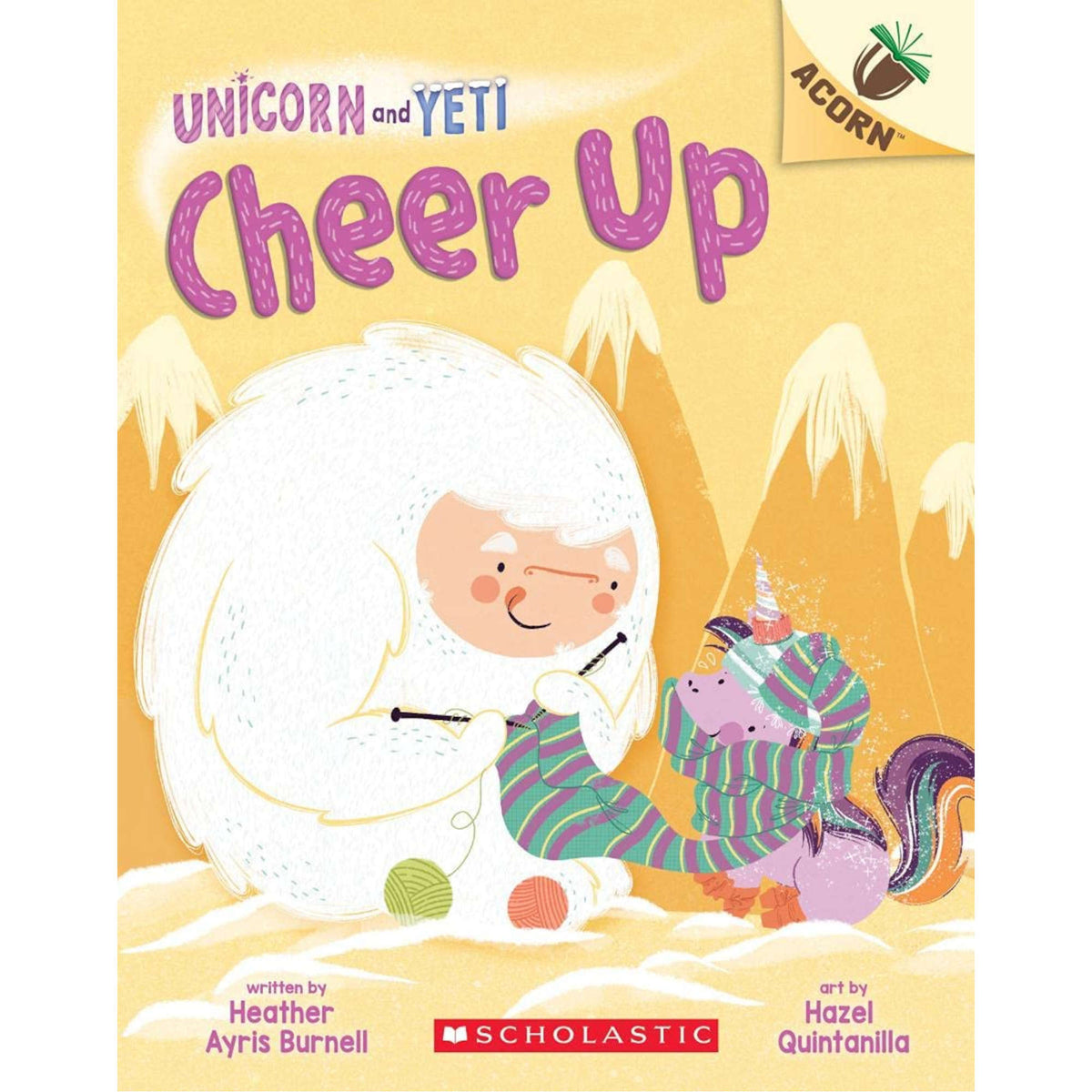 Cheer Up: An Acorn Book (Unicorn and Yeti #4) - My Little J