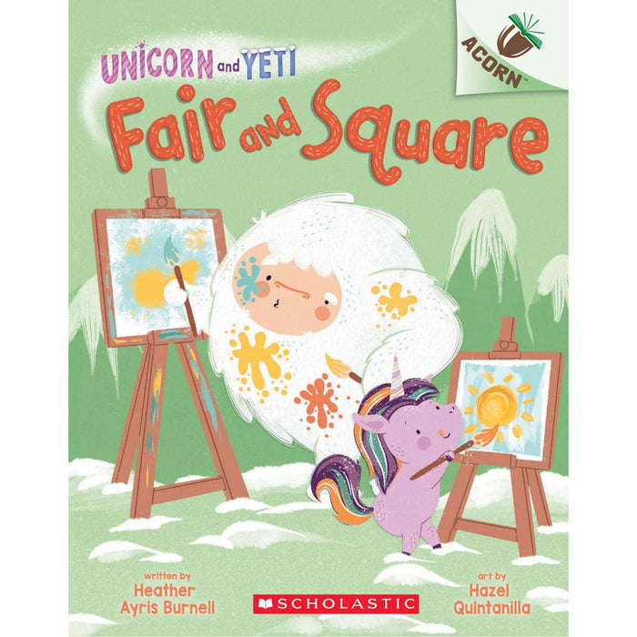 Fair and Square: An Acorn Book (Unicorn and Yeti #5)