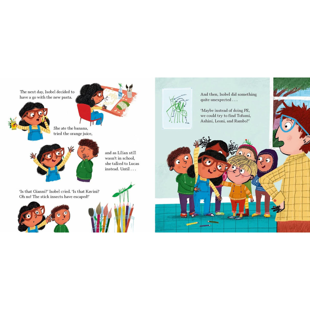 Isobel Hates Change – inside pages