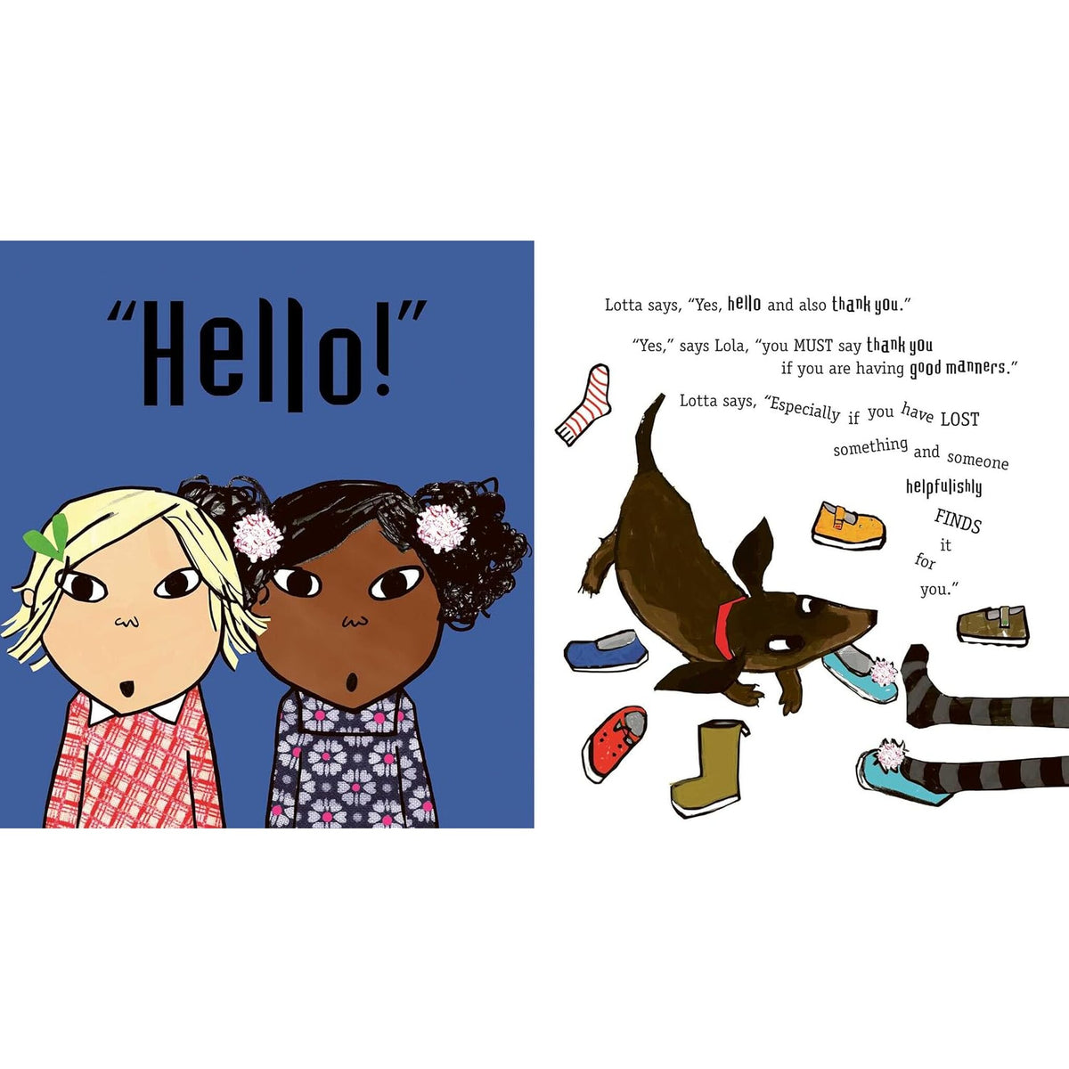 Pudding Now Please : a new series from the creator of Charlie & Lola Volume 1 – inside pages