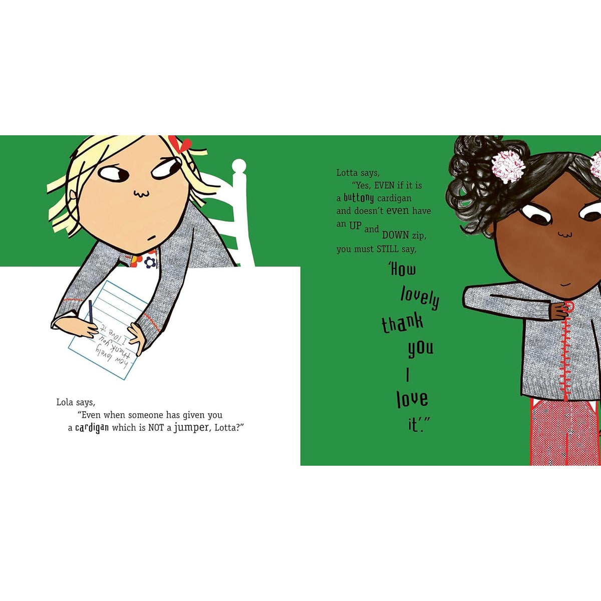 Pudding Now Please : a new series from the creator of Charlie & Lola Volume 1 – inside pages