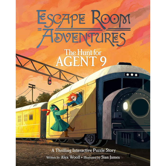 Escape Room Adventures: The Hunt for Agent 9 : A Thrilling Interactive Puzzle Story