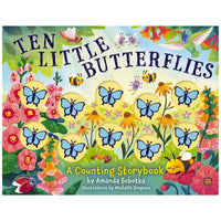 Ten Little Butterflies A Counting Storybook (Board book)