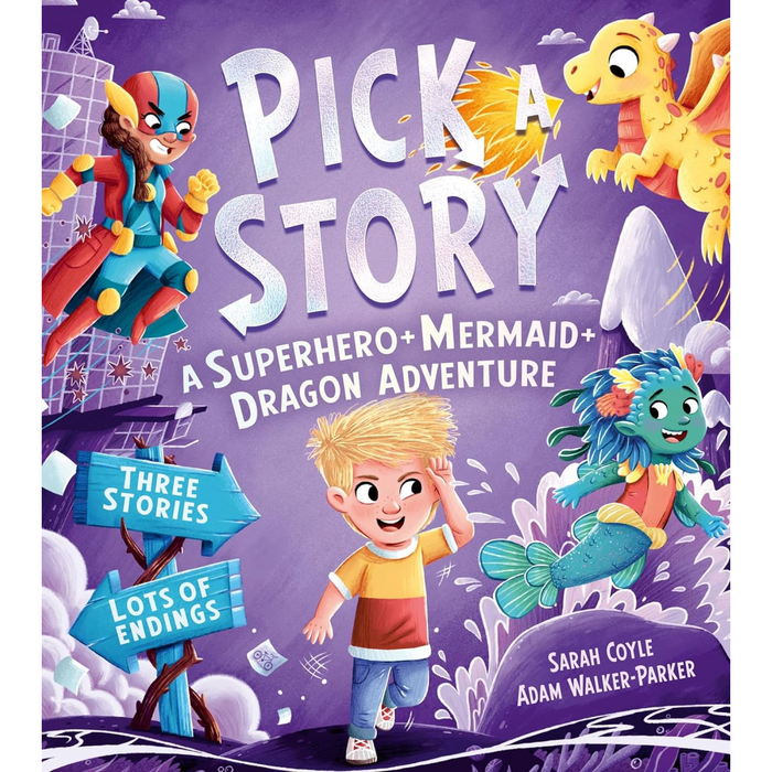 A Superhero Mermaid Dragon Adventure