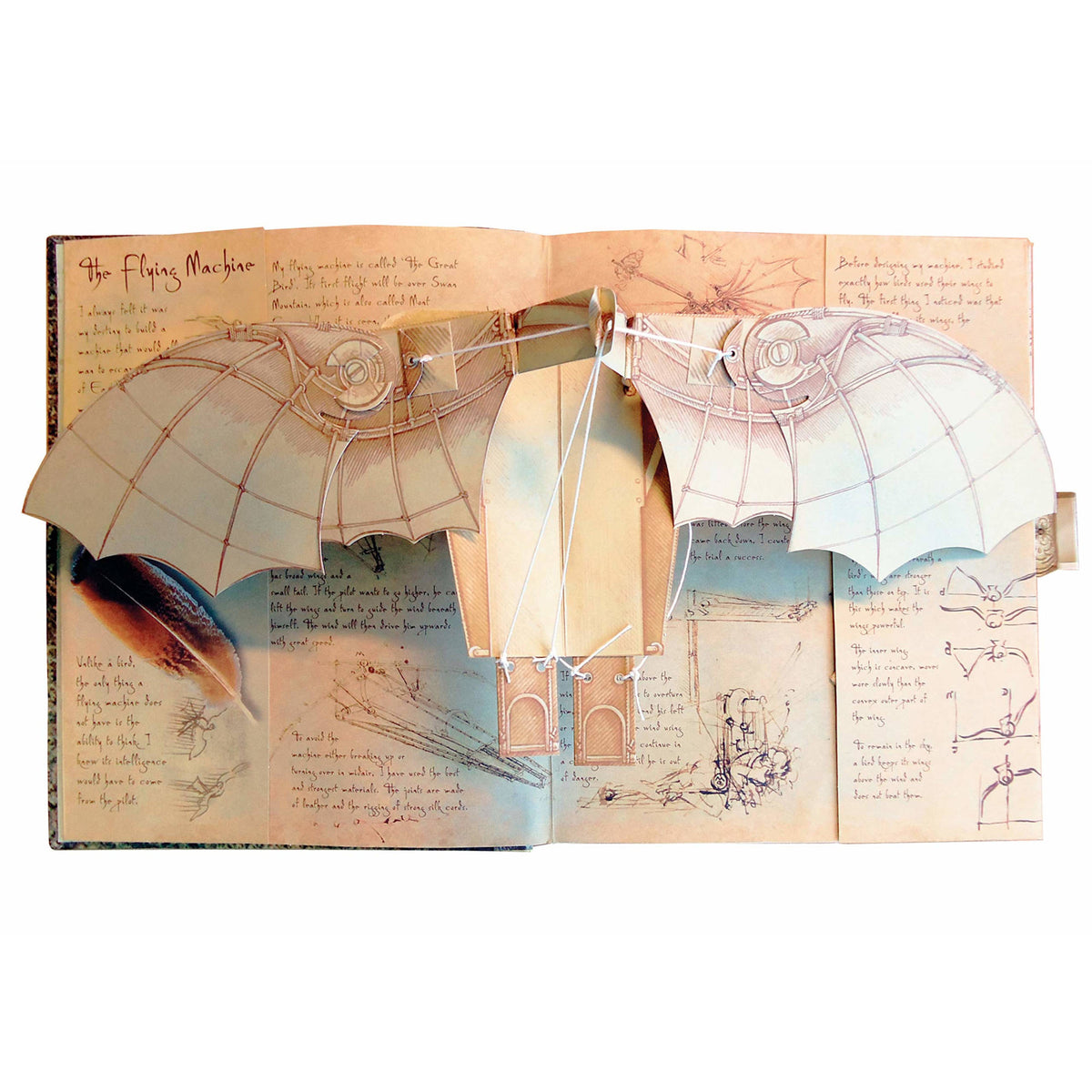 Inventions : Pop-up Models from the Drawings of Leonardo da Vinci - My Little J