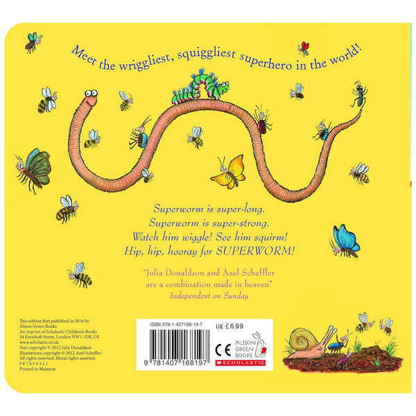 Superworm Gift Edition Board Book