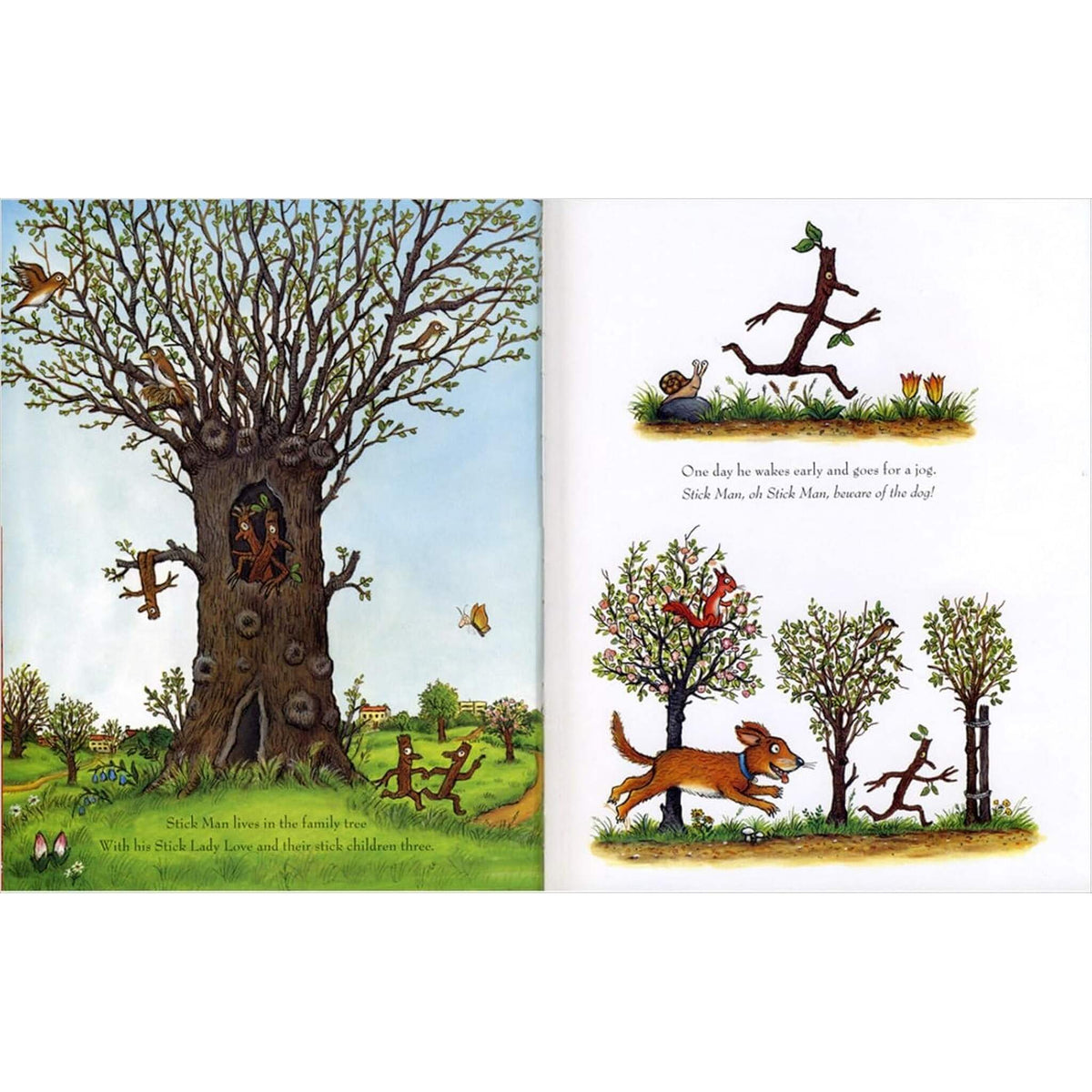 Stick Man – inside pages
