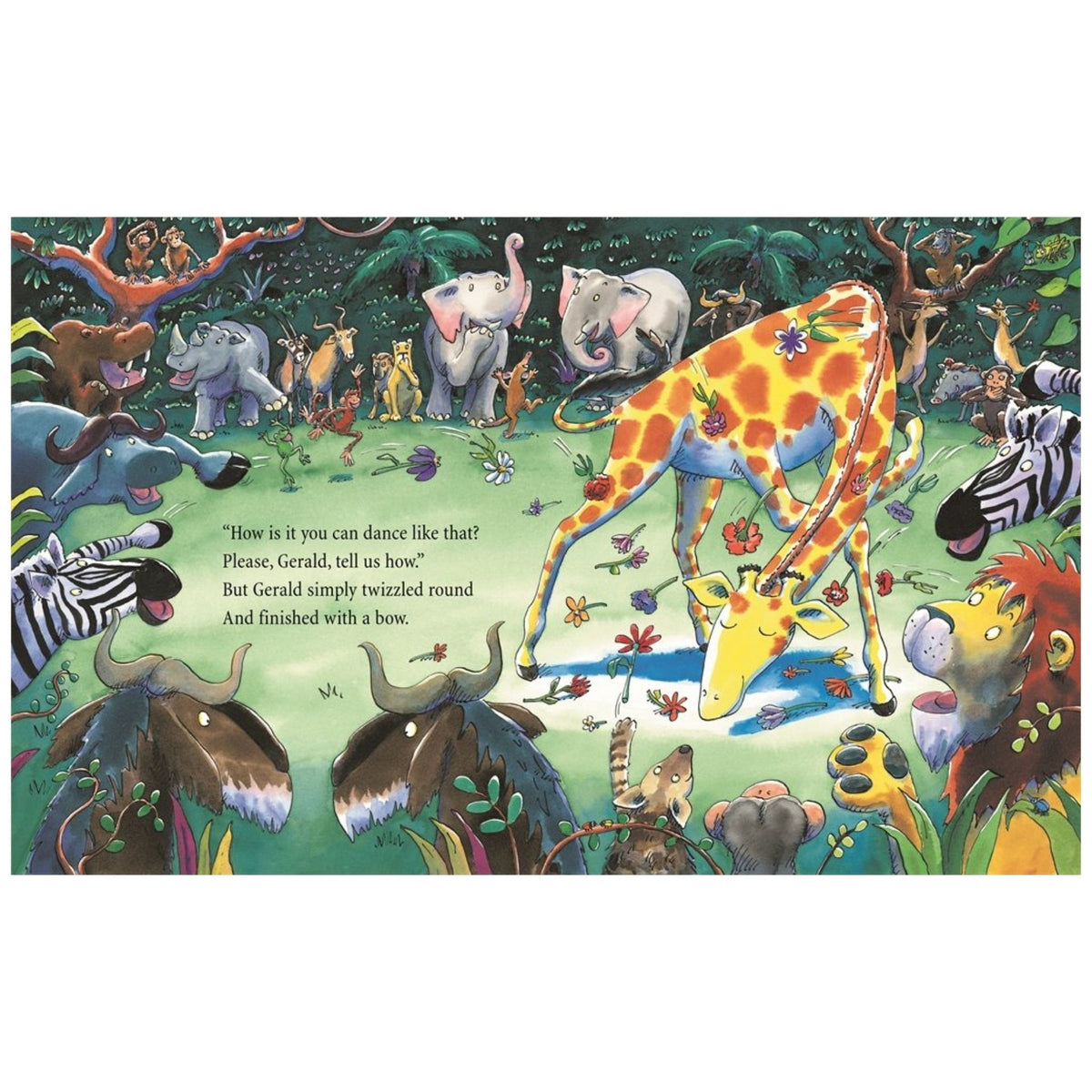 Giraffes Can't Dance (Board book)
