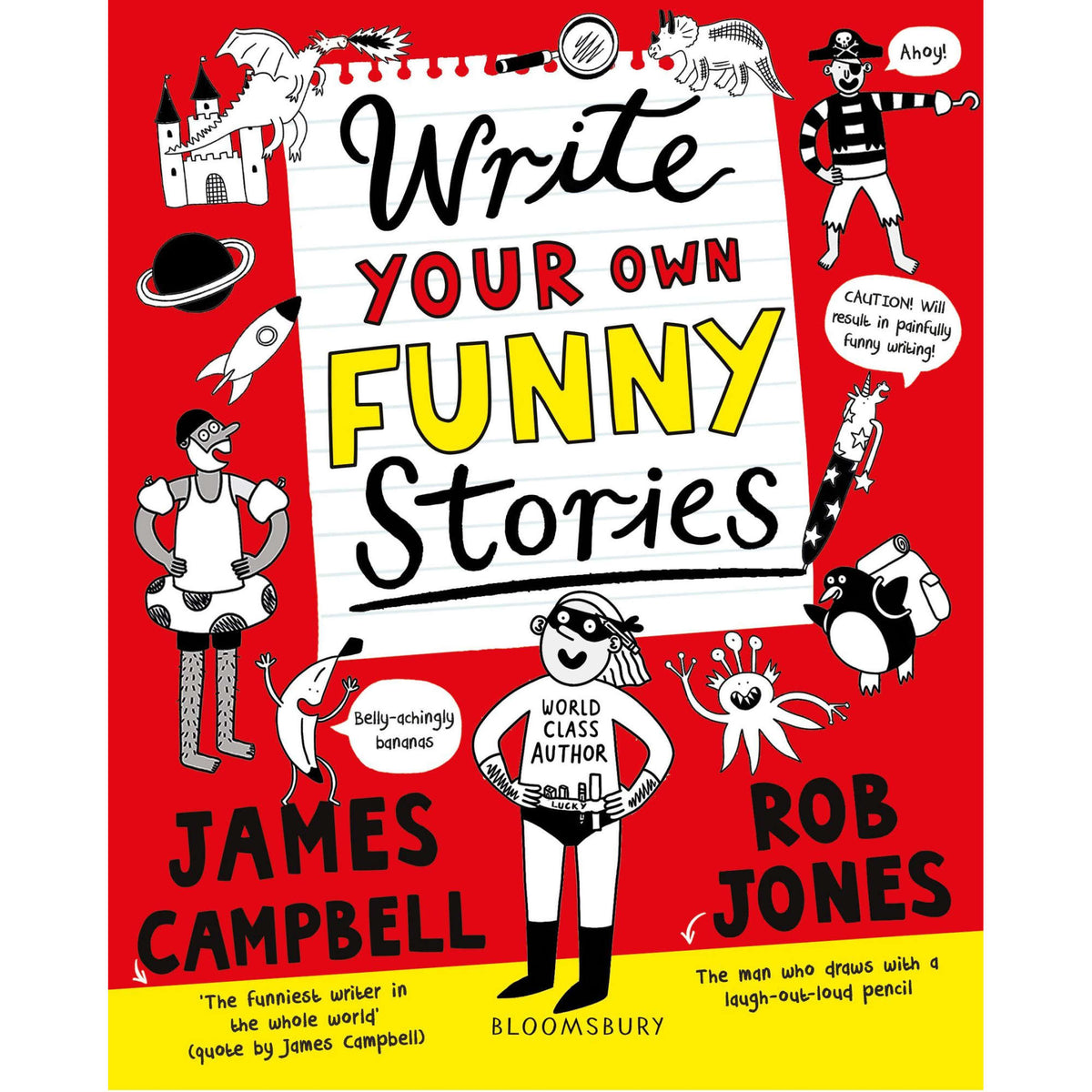 Write Your Own Funny Stories : A laugh-out-loud book for budding writers - My Little J