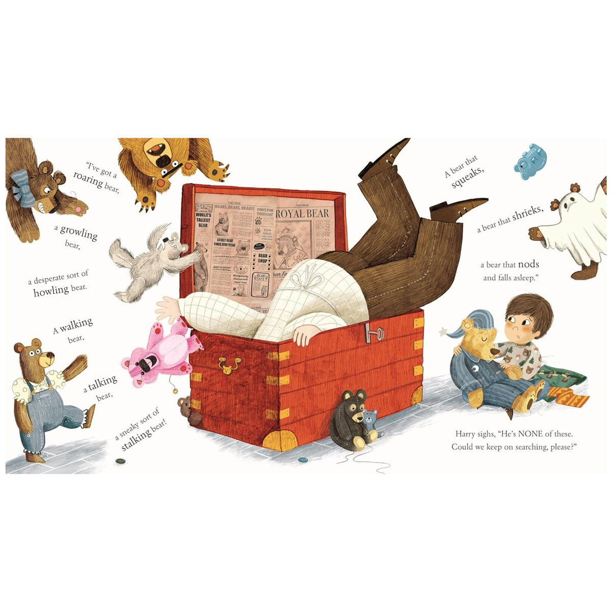 The Forever Bear: A magical wintery picture book, perfect for Christmas!