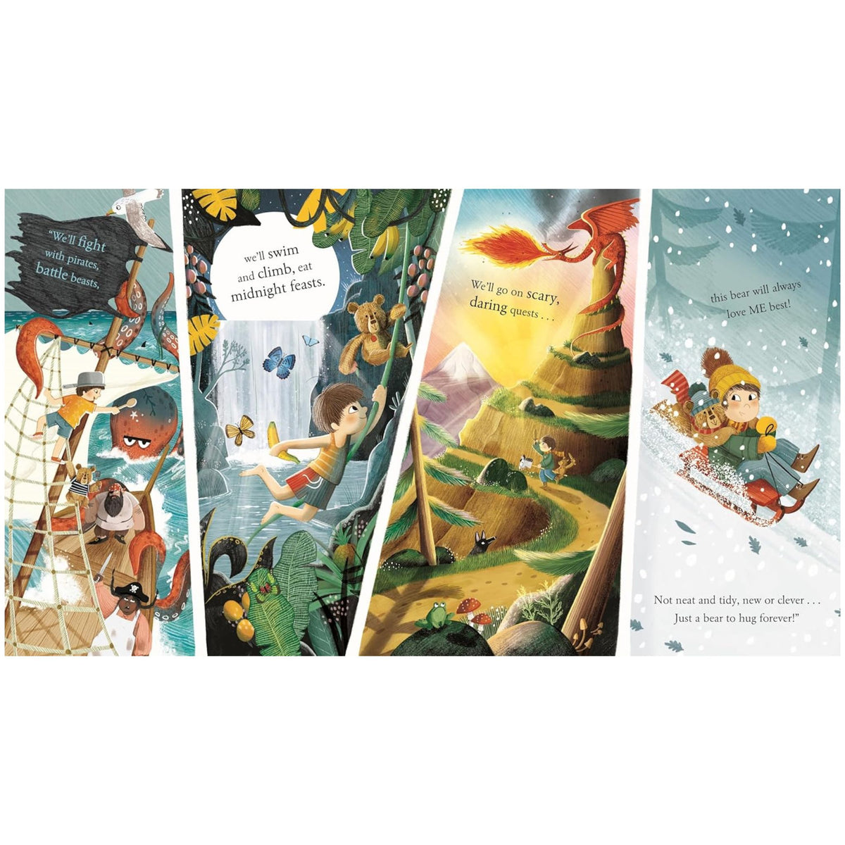 The Forever Bear: A magical wintery picture book, perfect for Christmas! - My Little J