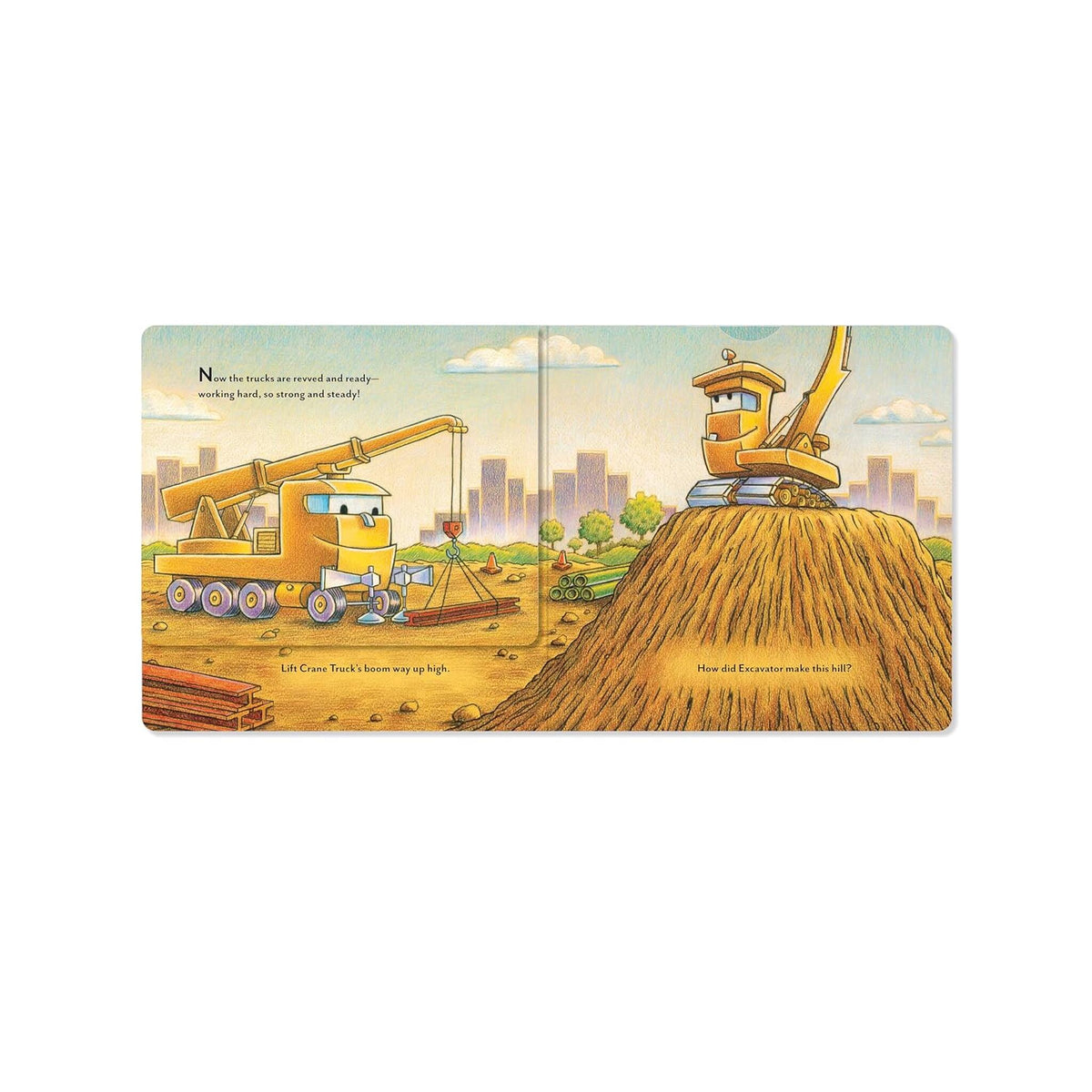 Construction Site: The Crew Needs YOU! : An Interactive Sound Book – inside pages