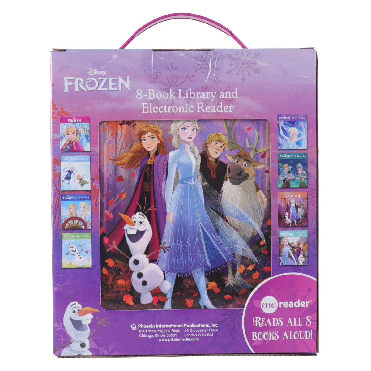 Disney Frozen: Me Reader 8-Book Library and Electronic Reader Sound Book Set : 8-Book Library and Electronic Reader - My Little J