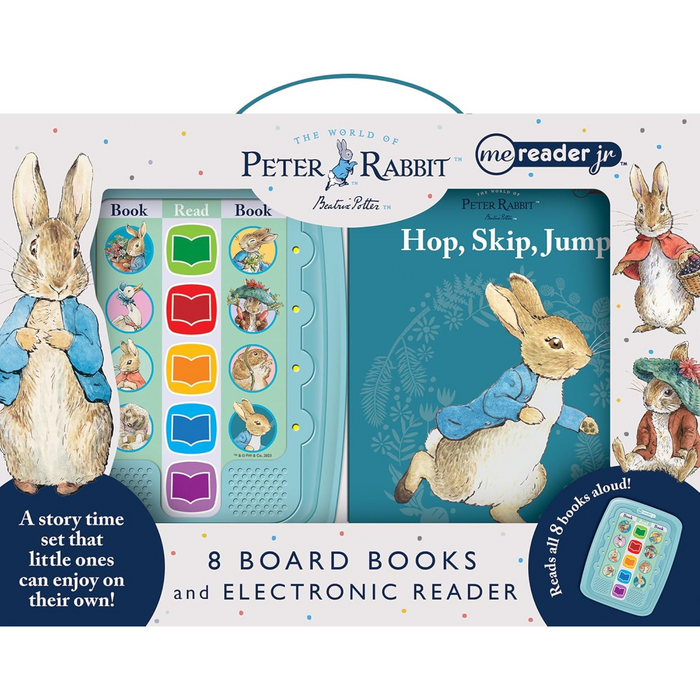 The World of Peter Rabbit: Me Reader Jr 8 Board Books and Electronic Reader Sound Book Set