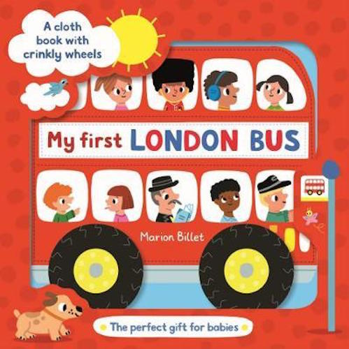 My First London Bus Cloth Book - My Little J