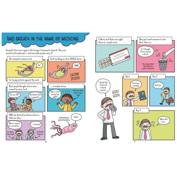 Comic Strip Science Adventures: Medical Marvels