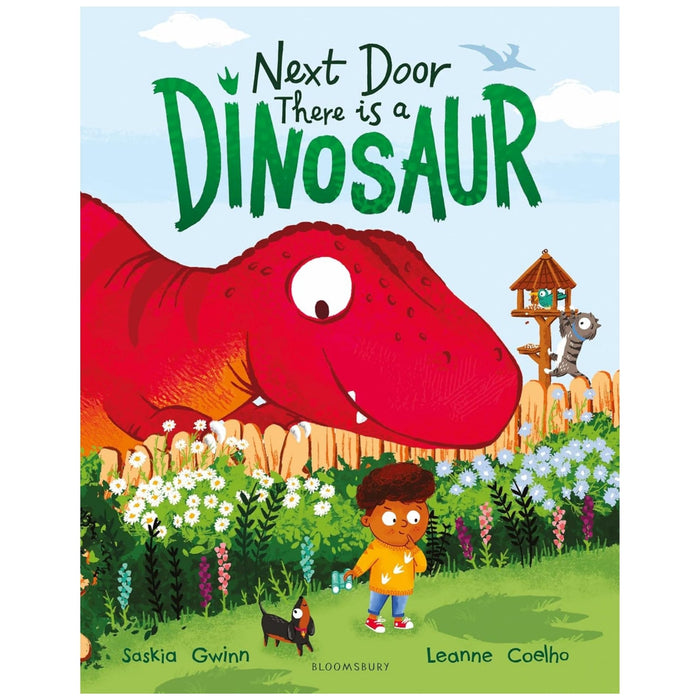 Next Door There Is a Dinosaur - A Funny Picture Book for 3+ with Hidden Dinosaurs on Every Page ()